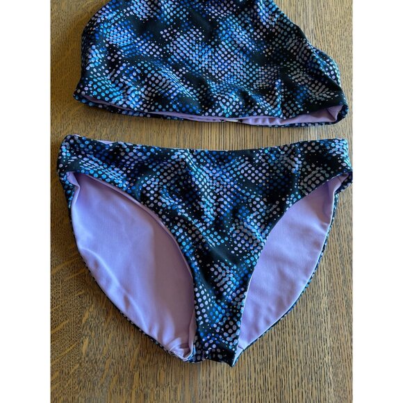 Zella Girl’s Swimsuit 2‎ piece size 12 - Picture 3 of 9